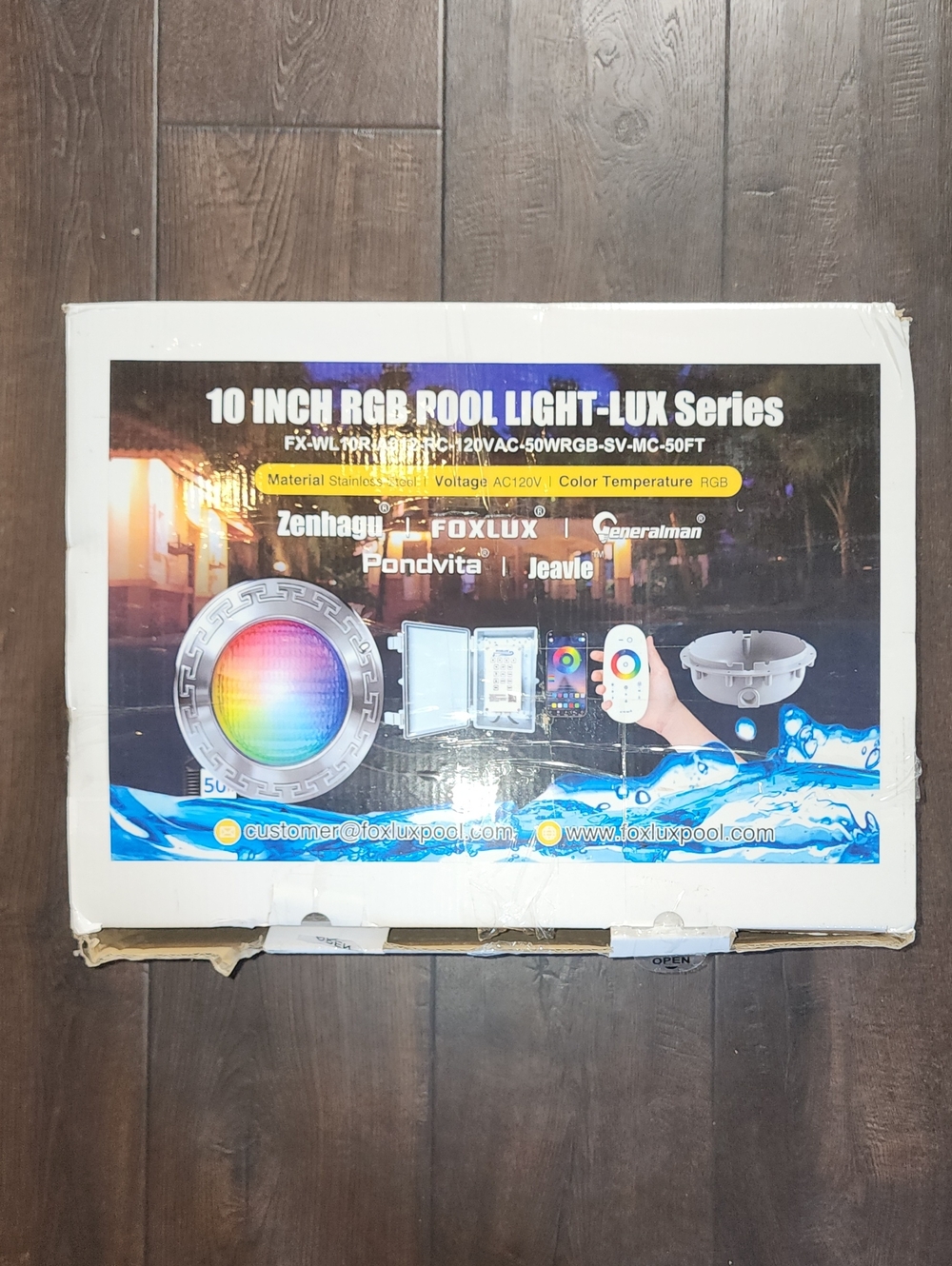 Generalman 10 Inch RGB Pool Light LUX Series